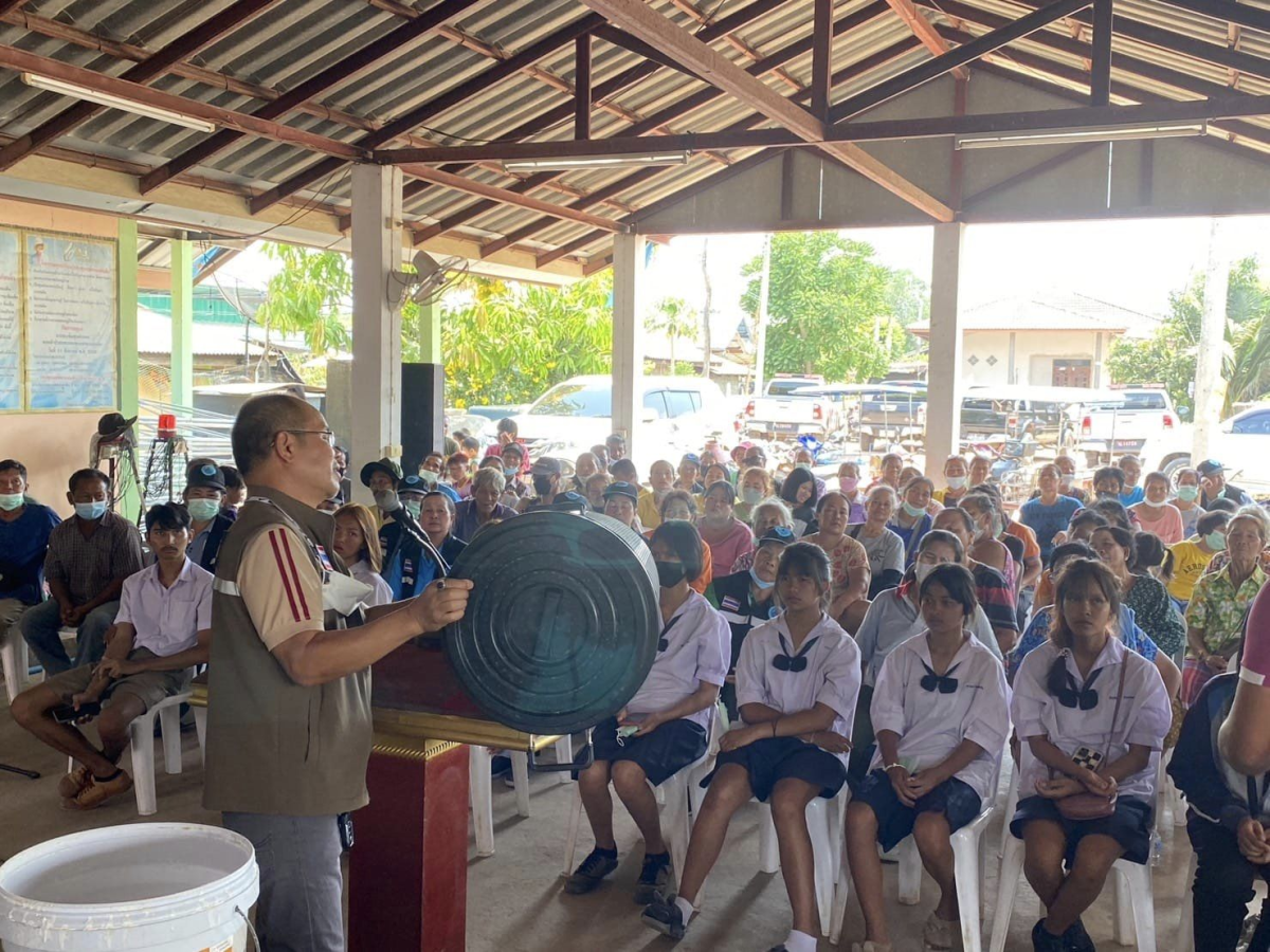 รณรงค์ติดตามโครงการจัดทำถังขยะเปียกครัวเรือน ในชุมชน ประจำปีงบประมาณ 2566 ณ บ้านโนนงิ้ว หมู่ที่ 3 