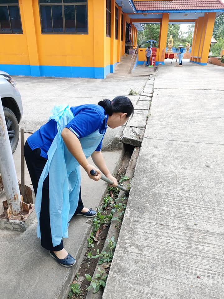 กิจกรรม Big Cleaning Day ทำความสะอาดสำนักงานและพื้นที่โดยรอบ