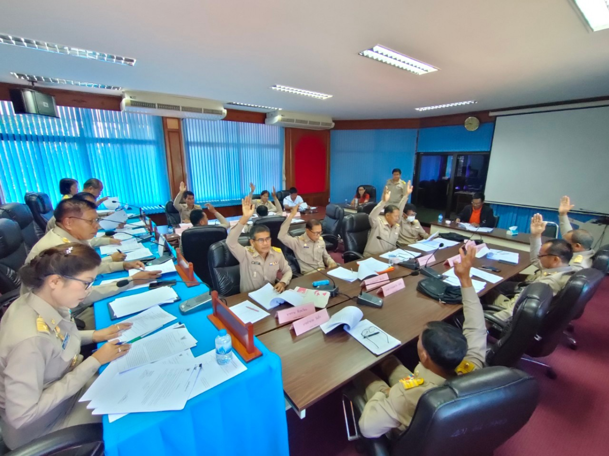 การประชุมสมาชิกสภาองค์การบริหารส่วนตำบลอุดมทรัพย์ สมัยวิสามัญ สมัยที่ 1 ครั้งที่ 1/2567