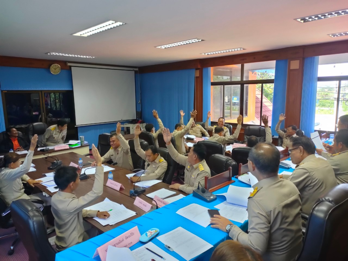 การประชุมสมาชิกสภาองค์การบริหารส่วนตำบลอุดมทรัพย์ สมัยวิสามัญ สมัยที่ 1 ครั้งที่ 1/2567