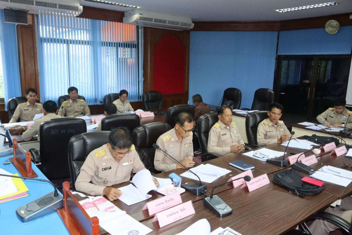 การประชุมสมาชิกสภาองค์การบริหารส่วนตำบลอุดมทรัพย์ สมัยสามัญ สมัยที่ 2 ครั้งที่ 1/2567