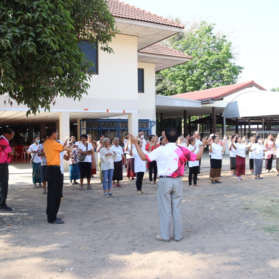 วันที่ 7 มีนาคม 2567 กิจกรรมโรงเรียนผู้สูงอายุอุดมทรัพย์บุญวัฒน์  ในโครงการพัฒนาระบบการดูแลผู้สูงอายุและพัฒนาคุณภาพชีวิต ประจำปีงบประมาณ พ.ศ.2567