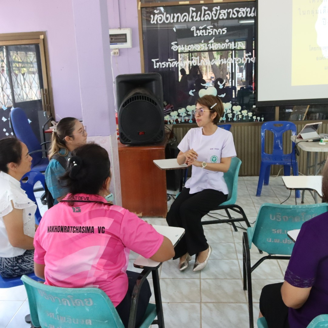 ร่วมโครงการส่งเสริมทันตสุขภาพในกลุ่มเด็กเล็กและเด็กก่อนวัยเรียน ในปีงบประมาณ 2567 โดยโรงพยาบาลวังน้ำเขียว