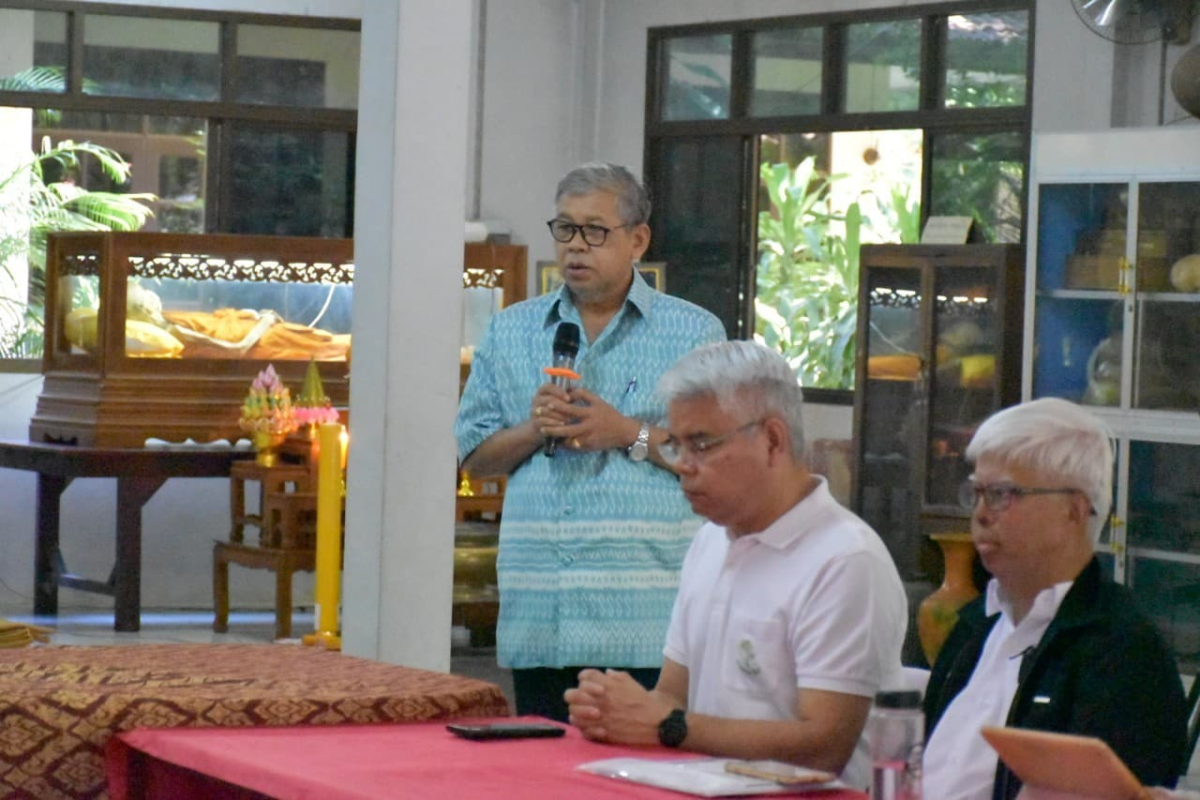 ร่วมประชุมแลกเปลี่ยนเรียนรู้การดำเนินงานดูแลผู้ป่วยจิตเวชในชุมชน ณ วัดห้วยพรหม