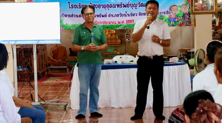 วันที่ 28 มีนาคม พ.ศ.2567 กิจกรรมโรงเรียนผู้สูงอายุอุดมทรัพย์บุญวัฒน์ ในโครงการพัฒนาระบบการดูแลผู้สูงอายุและพัฒนาคุณภาพชีวิต ประจำปีงบประมาณ พ.ศ.2567