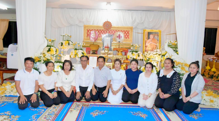 ร่วมพิธีบำเพ็ญกุศลศพท่านพระครูประโชติสังฆกิจ (จำรัส นาคเกษม) อดีตรองเจ้าคณะอำเภอวังน้ำเขียว/อดีตเจ้าอาวาสวัดศิริมังคลาราม คืนที่ 7