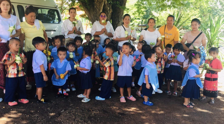 กิจกรรมส่งเสริมคุณธรรมจริยธรรม ในโครงการสืบสานวัฒนธรรม วันสำคัญทางศาสนา วันเข้าพรรษา