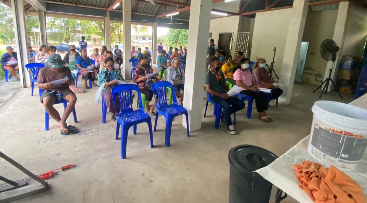 รณรงค์ติดตามโครงการจัดทำถังขยะเปียกครัวเรือน ในชุมชน ประจำปีงบประมาณ 2566 ณ บ้านโนนค่าง หมู่ที่ 7