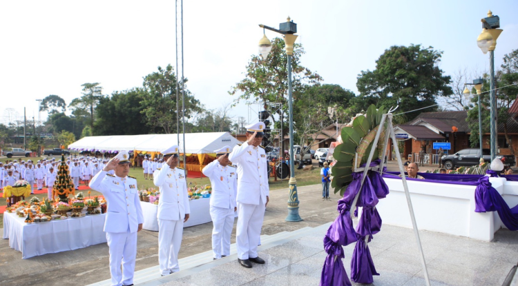 ร่วมพิธีสักการะและรำบวงสรวงอนุสาวรีย์ท้าวสุรนารีองค์ประจำอำเภอวังน้ำเขียว ประจำปี 2567 
