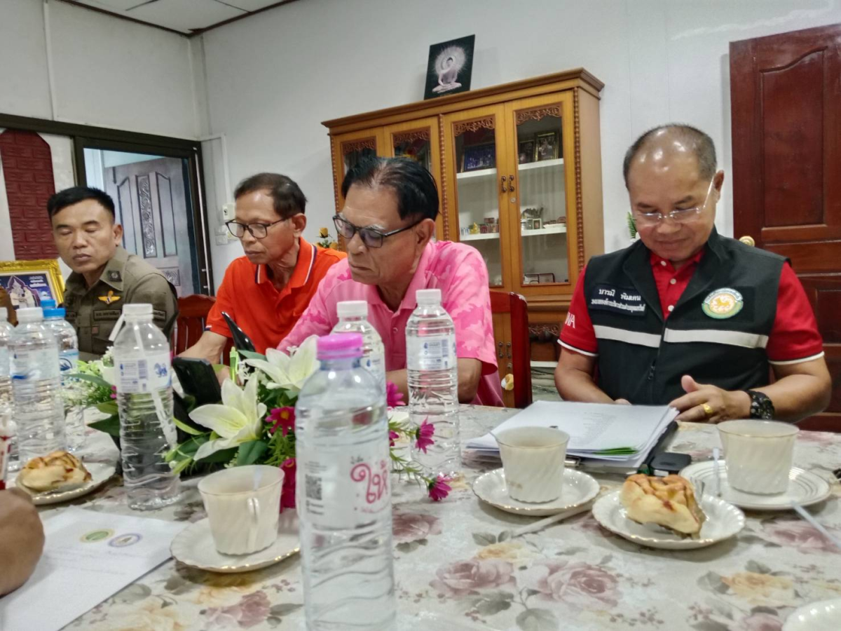 ร่วมการประชุมคณะกรรมการตรวจสอบและติดตามการบริหารงานสถานีตำรวจภูธรอุดมทรัพย์ (กต.ตร.สภ.อุดมทรัพย์) ณ สำนักแก่นเพชร(บ้านพักนายบุญญฤทธิ์ ปั่นกิ่ง นายกพุทธสมาคมอำเภอวังน้ำเขียว)