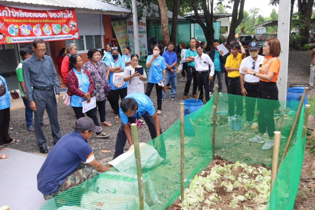 โครงการอบรมส่งเสริมการทำปุ๋ยหมักจากขยะเปียก ประจำปีงบประมาณ พ.ศ.2567