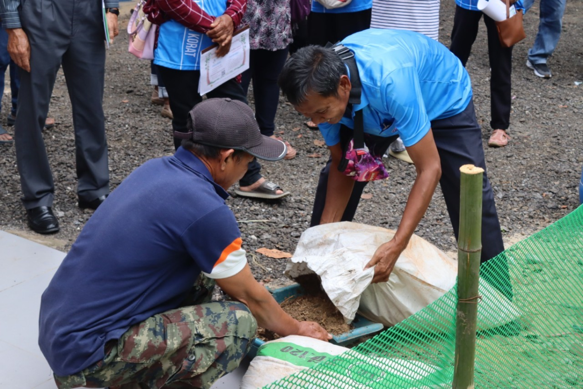 โครงการอบรมส่งเสริมการทำปุ๋ยหมักจากขยะเปียก ประจำปีงบประมาณ พ.ศ.2567