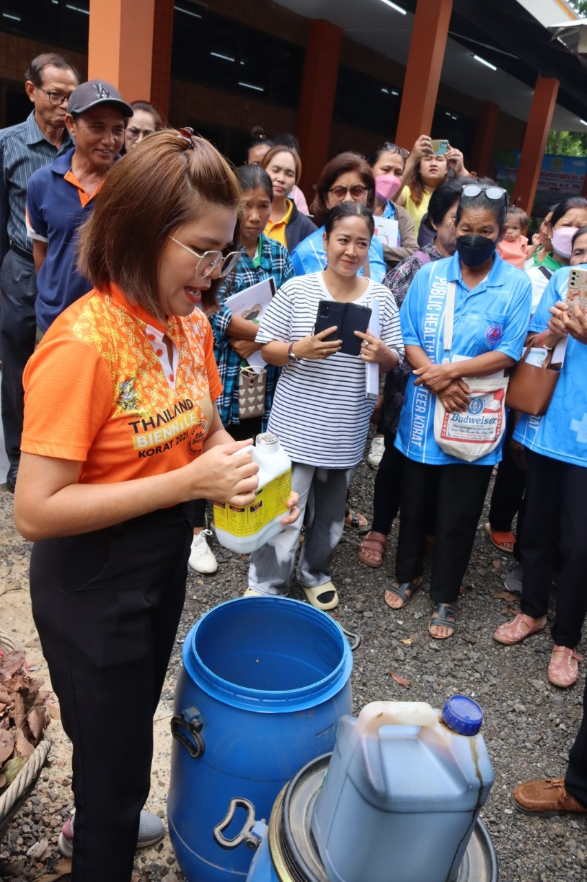 โครงการอบรมส่งเสริมการทำปุ๋ยหมักจากขยะเปียก ประจำปีงบประมาณ พ.ศ.2567