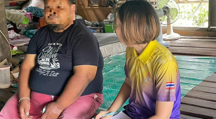 ร่วมลงพื้นที่ตรวจเยี่ยมผู้ป่วย/ผู้สูงอายุ และผู้พิการในชุมชน และสนับสนุนยานพาหนะสำหรับเจ้าหน้าที่โรงพยาบาลวังน้ำเขียว