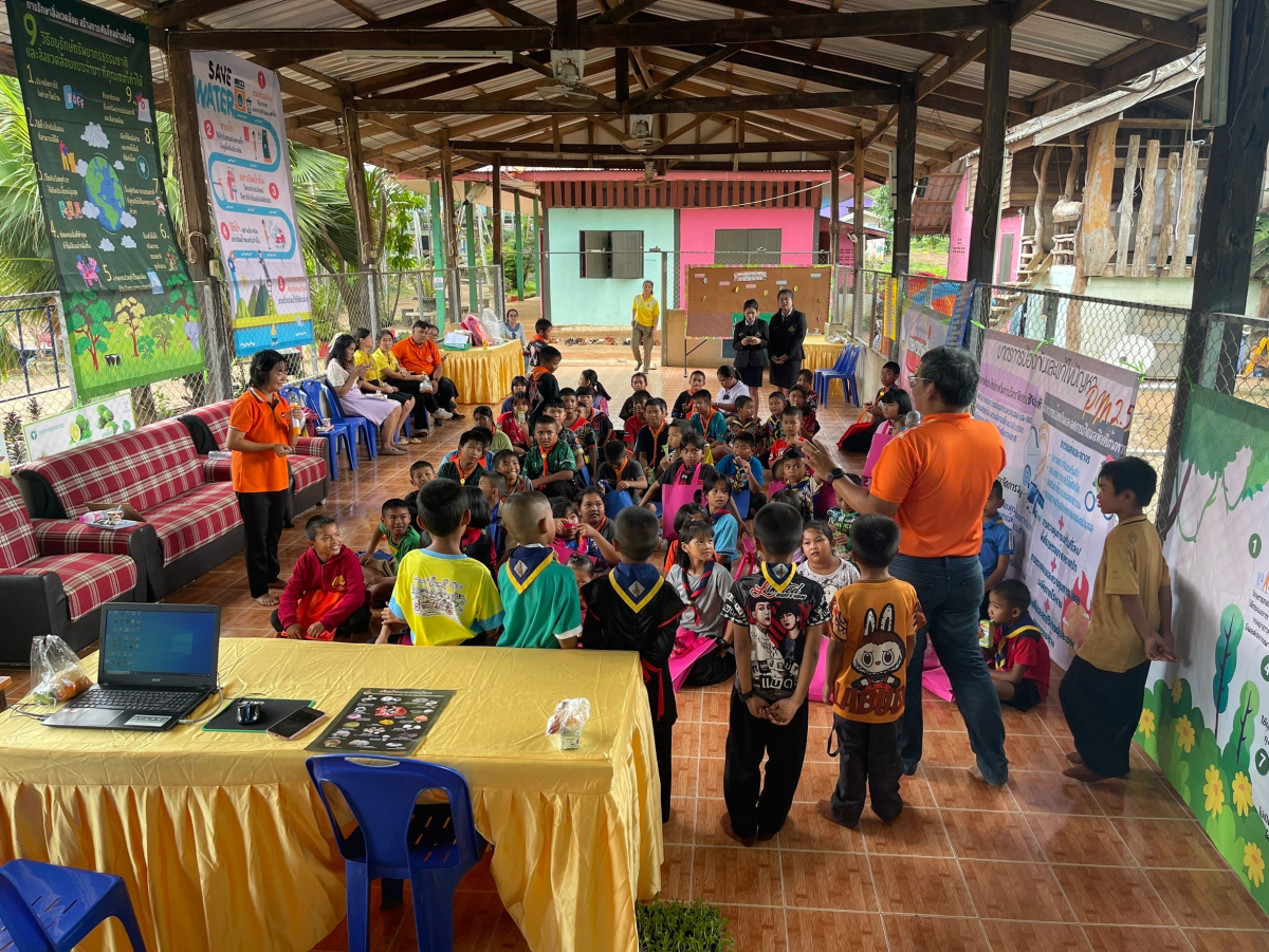 ประธานเปิดและร่วมกิจกรรมในโครงการส่งเสริม อนุรักษ์ ฟื้นฟูทรัพยากรธรรมชาติและสิ่งเเวดล้อม แหล่งท่องเที่ยว และปรับปรุงภูมิทัศน์ในพื้นที่ตำบลอุดมทรัพย์ ประจำปีงบประมาณ พ.ศ.2567 ณ โรงเรียนบ้านซับเต่า