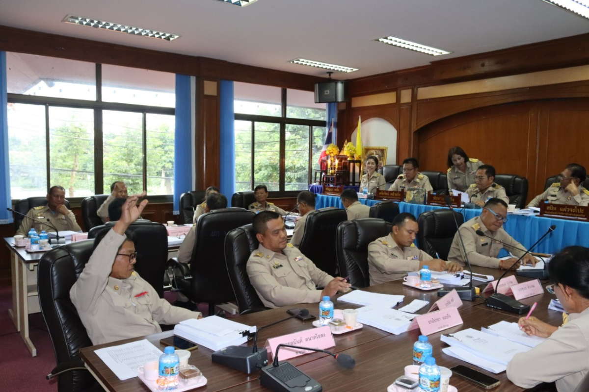 การประชุมสมาชิกสภาองค์การบริหารส่วนตำบลอุดมทรัพย์ สมัยสามัญ สมัยที่ 3 ครั้งที่ 1/2567