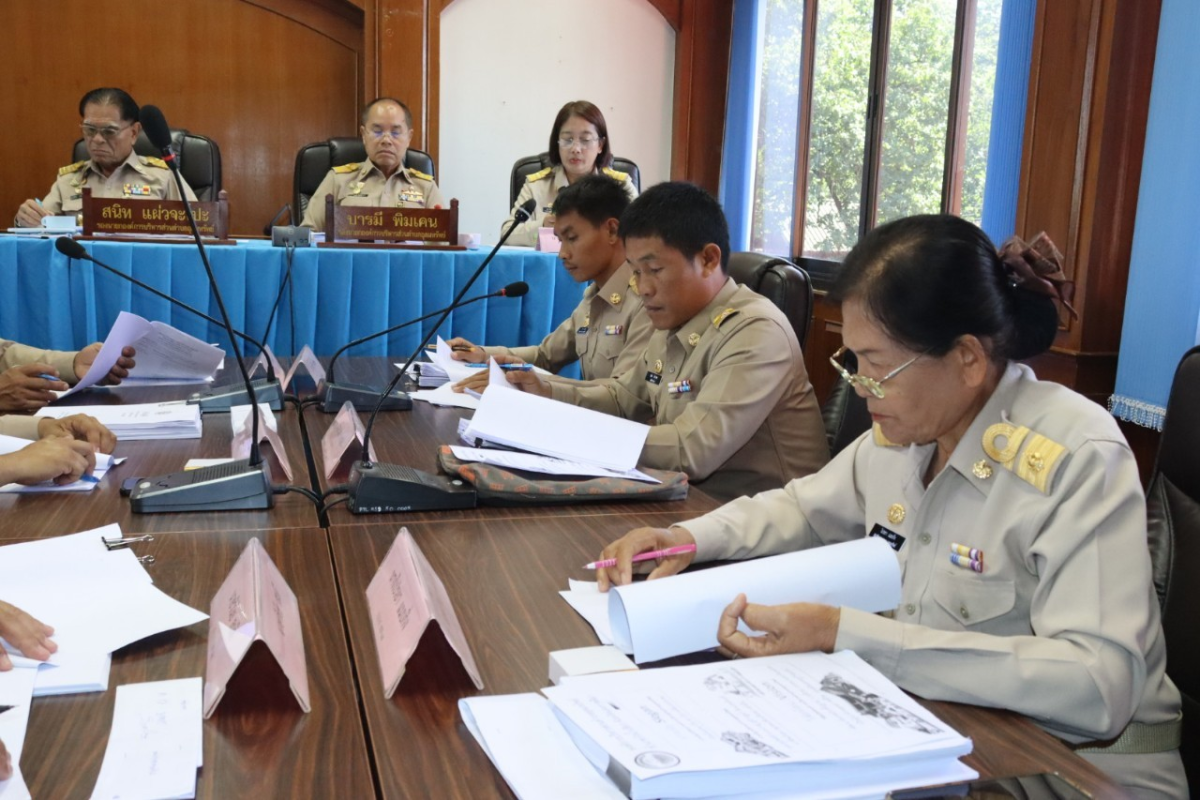 การประชุมสมาชิกสภาองค์การบริหารส่วนตำบลอุดมทรัพย์ สมัยสามัญ สมัยที่ 3 ครั้งที่ 1/2567