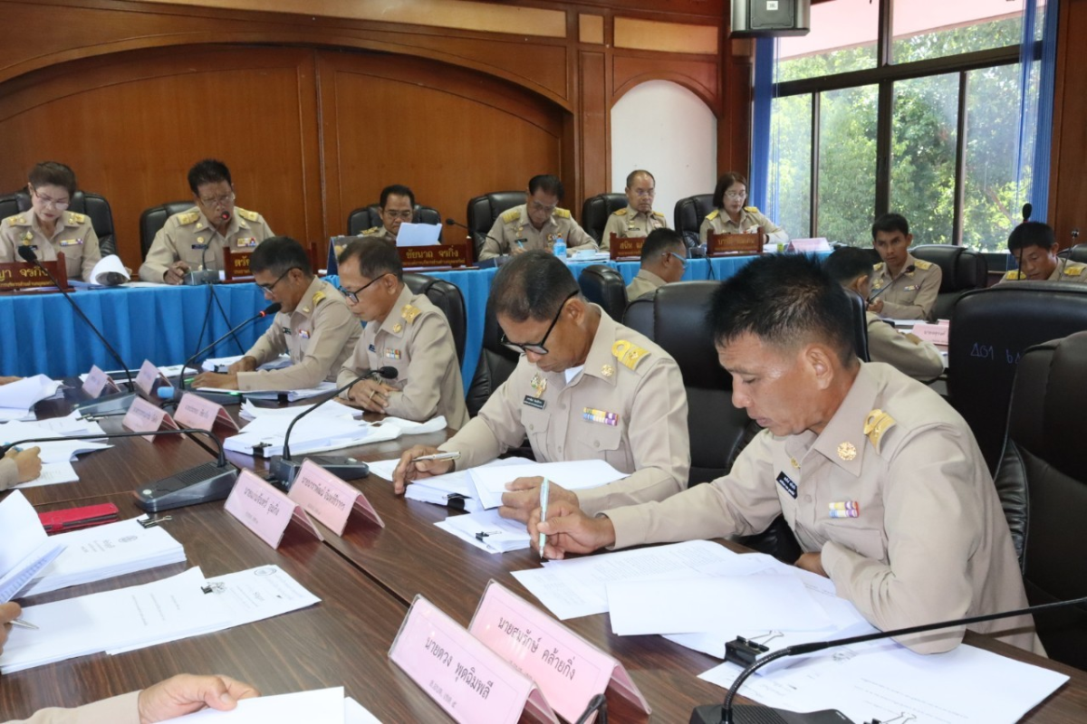 การประชุมสมาชิกสภาองค์การบริหารส่วนตำบลอุดมทรัพย์ สมัยสามัญ สมัยที่ 3 ครั้งที่ 1/2567