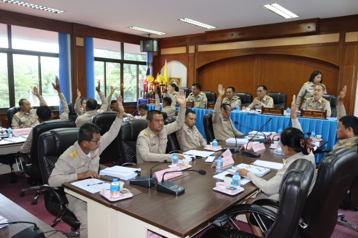 การประชุมสมาชิกสภาองค์การบริหารส่วนตำบลอุดมทรัพย์ สมัยสามัญ สมัยที่ 3 ครั้งที่ 1/2567