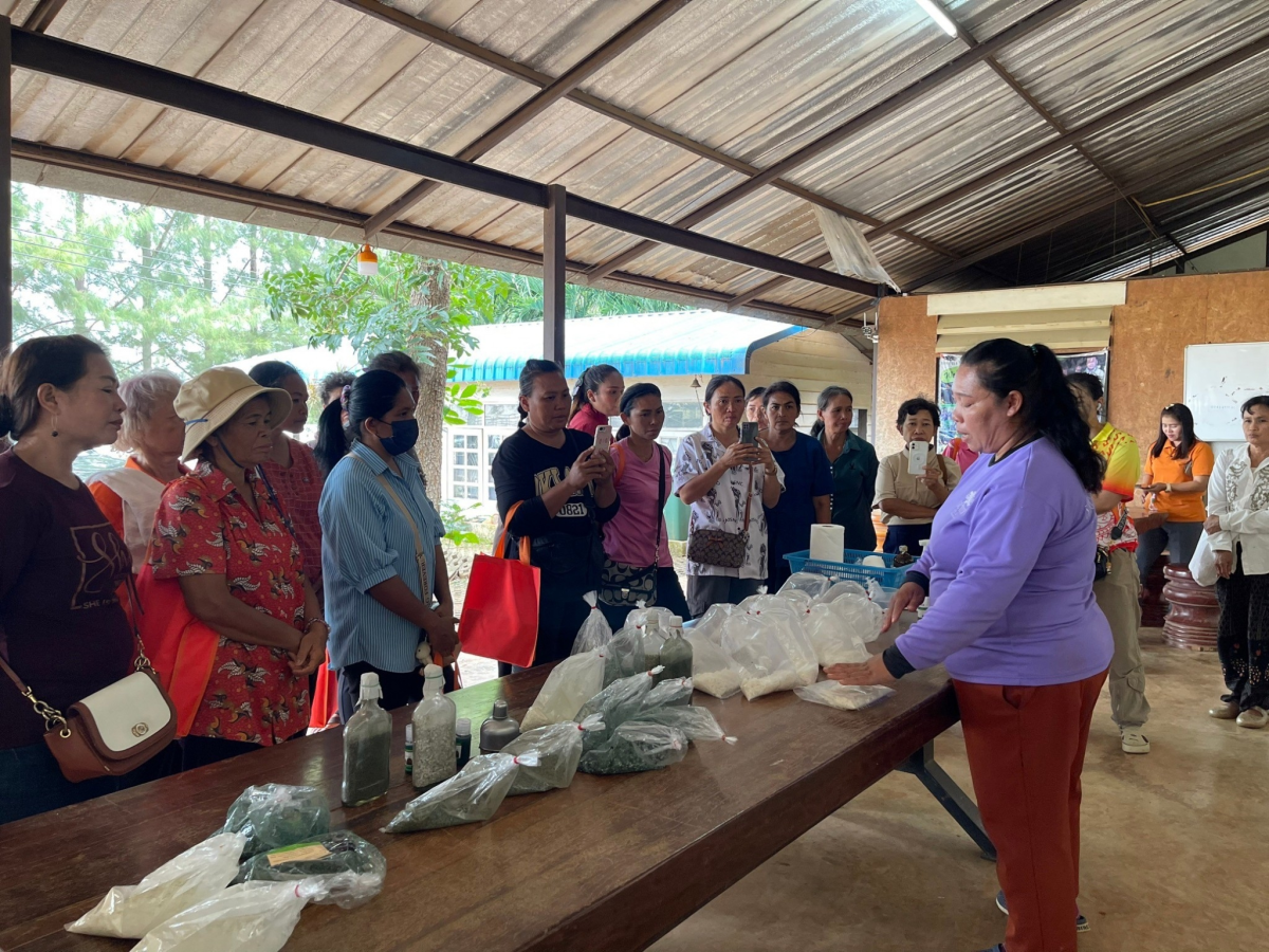 โครงการฝึกอบรมและศึกษาดูงานด้านการทำเกษตรอินทรีย์ ประจำปีงบประมาณ พ.ศ. 2567