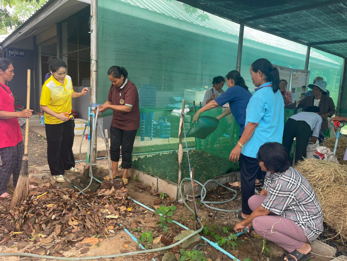 โครงการฝึกอบรมและศึกษาดูงานด้านการทำเกษตรอินทรีย์ ประจำปีงบประมาณ พ.ศ. 2567