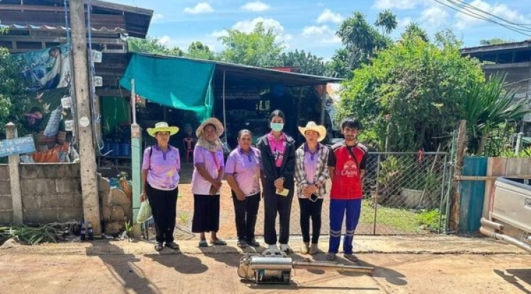 การดำเนินการฉีดพ่นหมอกควันต่อเนื่อง รอบที่ 3 เพื่อควบคุมโรคไข้เลือดออก หมู่ที่ 12 บ้านหนองแวง