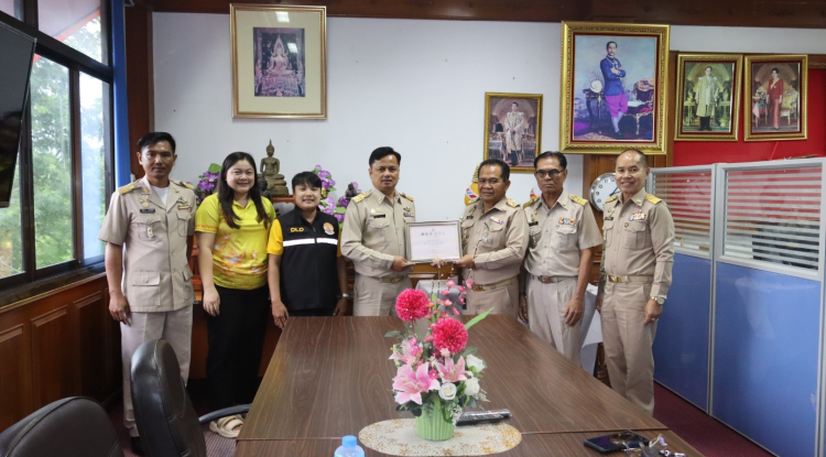 รับใบประกาศนียบัตรได้รับการรับรองเป็นพื้นที่ปลอดโรคพิษสุนัขบ้า ในระดับท้องถิ่นภายใต้โครงการสัตว์ปลอดโรค คนปลอดภัยจากโรคพิษสุนัขบ้า