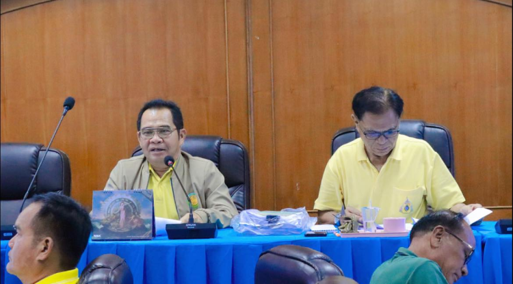 การประชุมกองทุนหลักประกันสุขภาพ (กปท.) อบต.อุดมทรัพย์ สรุปผลการดำเนินงานโครงการ ปี2567