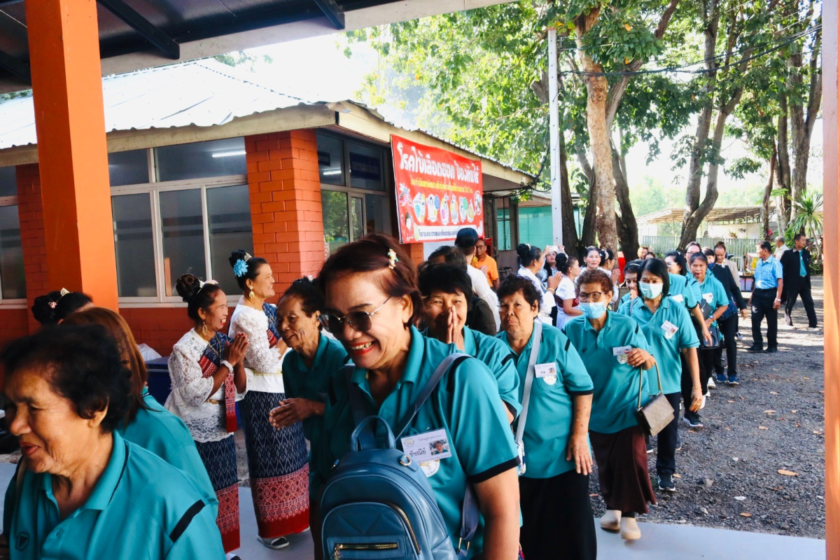  ต้อนรับคณะศึกษาดูงานโครงการส่งเสริมและพัฒนาศักยภาพผู้สูงอายุ ประจำปีงบประมาณ พ.ศ 2568 จากองค์การบริหารส่วนตำบลกระแจะ อำเภอนายายอาม จังหวัดจันทบุรี