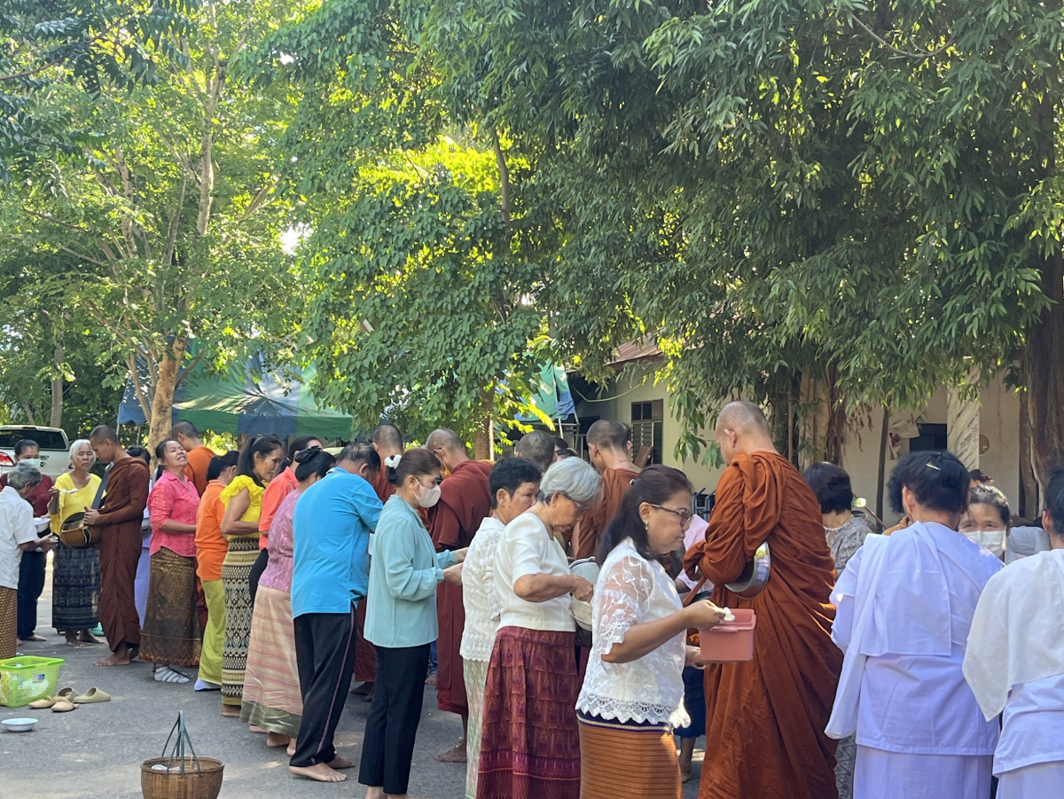 กิจกรรมเข้าอยู่ปริวาสกรรม ณ วัดป่าโพธิภาวัน