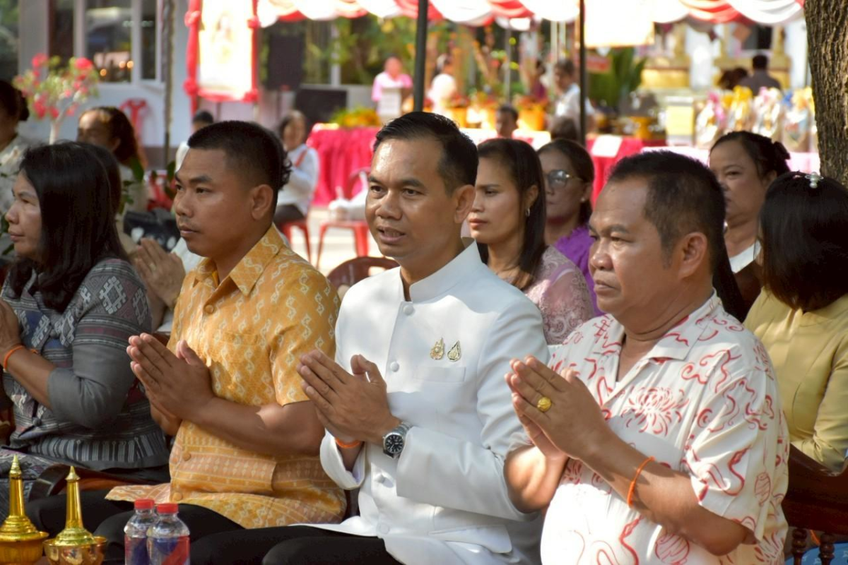 กิจกรรมเข้าอยู่ปริวาสกรรม ณ วัดห้วยพรหม ตำบลอุดมทรัพย์ อำเภอวังน้ำเขียว จังหวัดนครราชสีมา