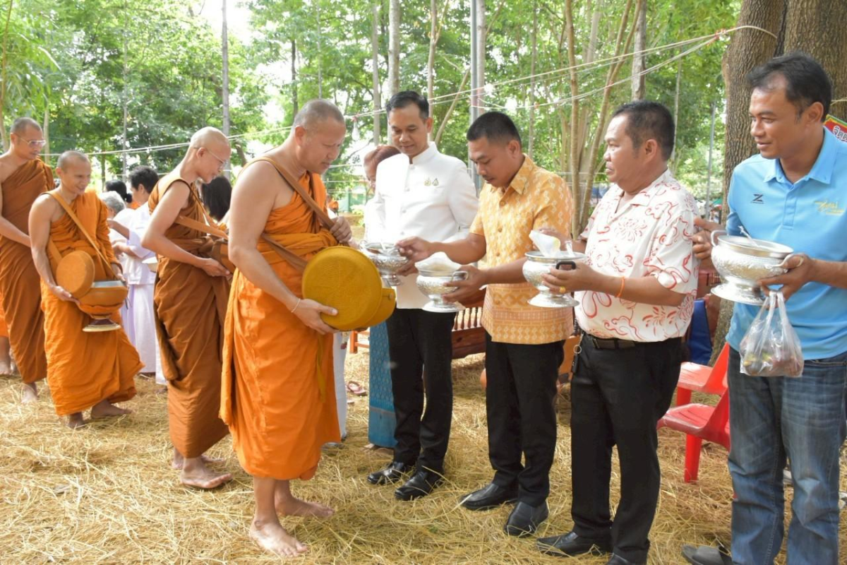 กิจกรรมเข้าอยู่ปริวาสกรรม ณ วัดห้วยพรหม ตำบลอุดมทรัพย์ อำเภอวังน้ำเขียว จังหวัดนครราชสีมา