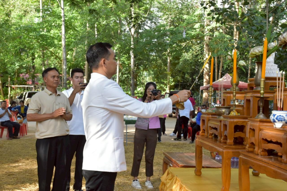 กิจกรรมเข้าอยู่ปริวาสกรรม ณ วัดห้วยพรหม ตำบลอุดมทรัพย์ อำเภอวังน้ำเขียว จังหวัดนครราชสีมา