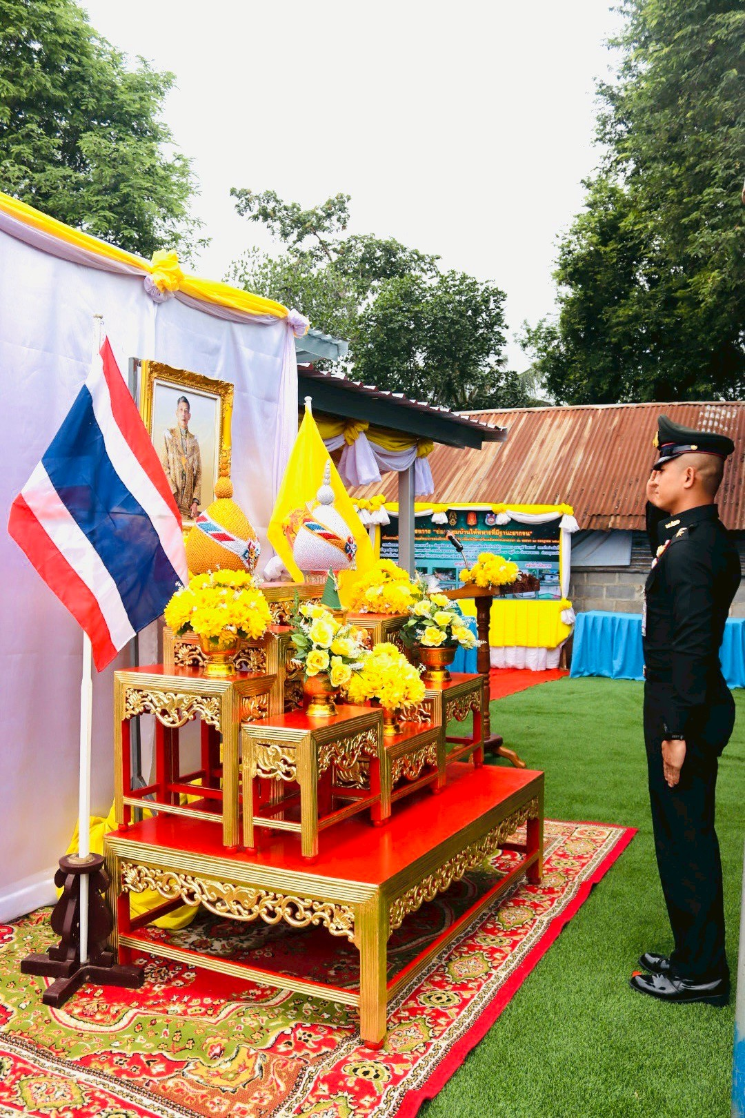 พิธีมอบบ้านตามโครงการ "ซ่อมแซมบ้านให้ทหารที่มีฐานะยากจน"