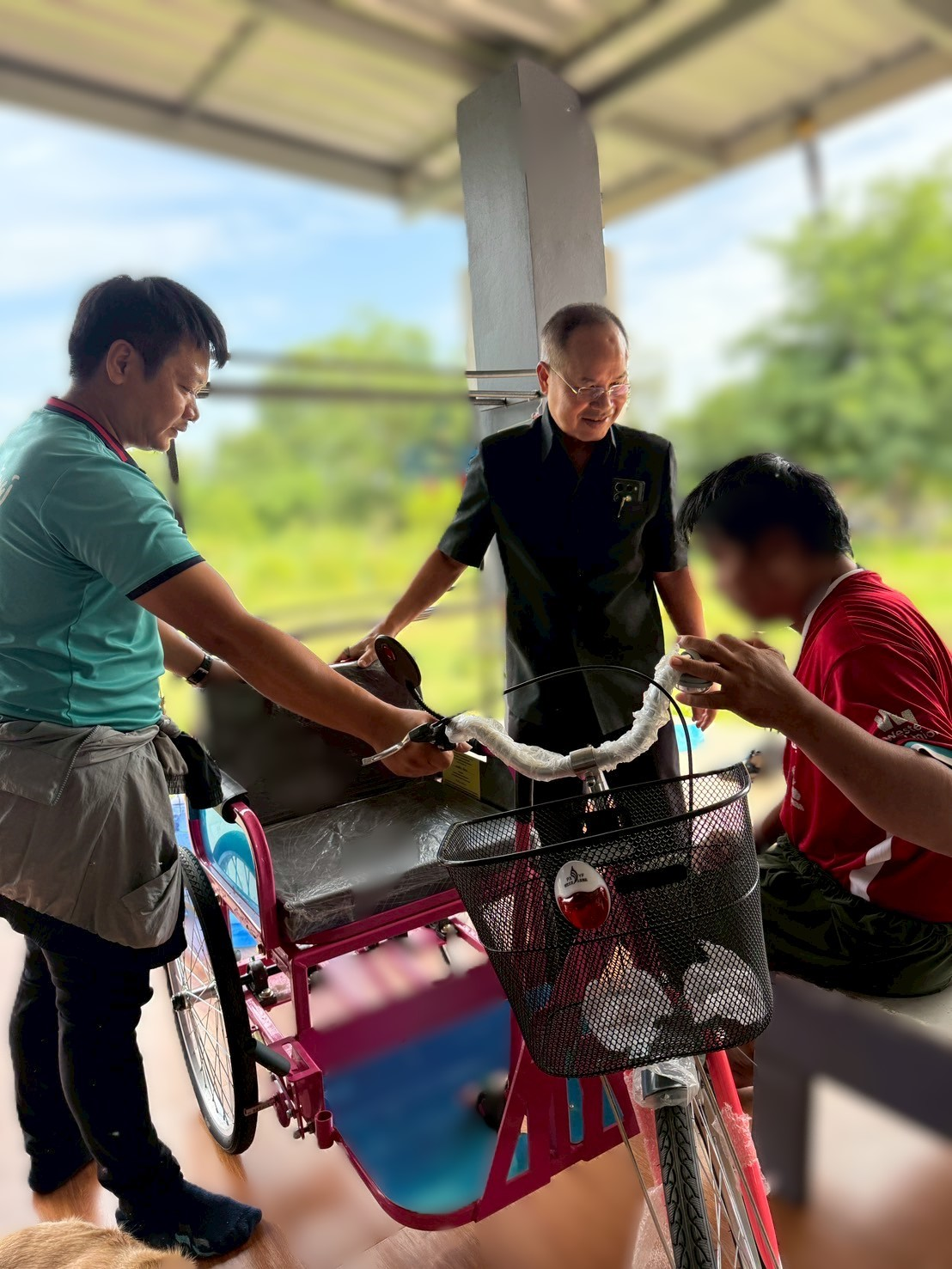 โครงการสนับสนุนอุปกรณ์ช่วยเหลือผู้พิการ