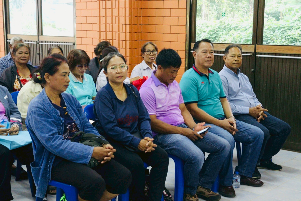 โครงการอบรมส่งเสริมการทำดินปลูกจากวัสดุธรรมชาติ ประจำปีงบประมาณ พ.ศ.2568