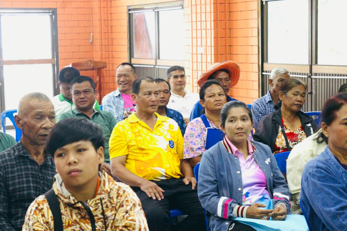 โครงการอบรมส่งเสริมการทำดินปลูกจากวัสดุธรรมชาติ ประจำปีงบประมาณ พ.ศ.2568