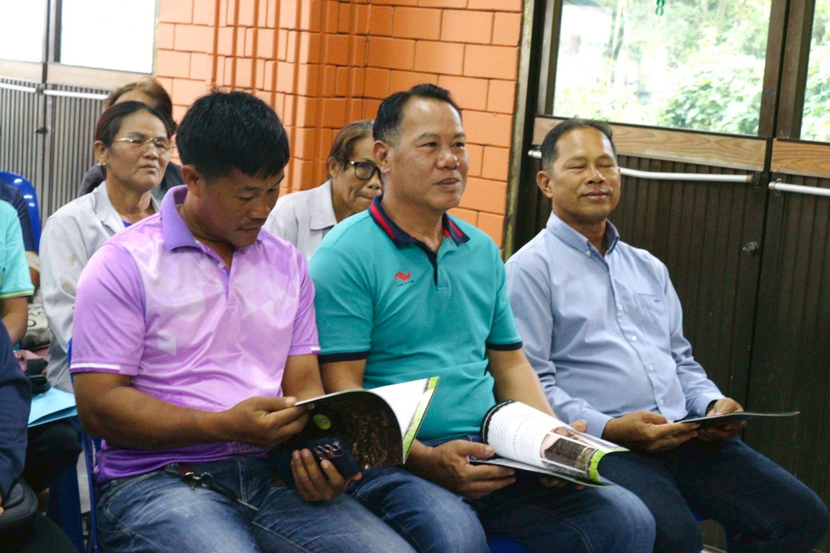 โครงการอบรมส่งเสริมการทำดินปลูกจากวัสดุธรรมชาติ ประจำปีงบประมาณ พ.ศ.2568
