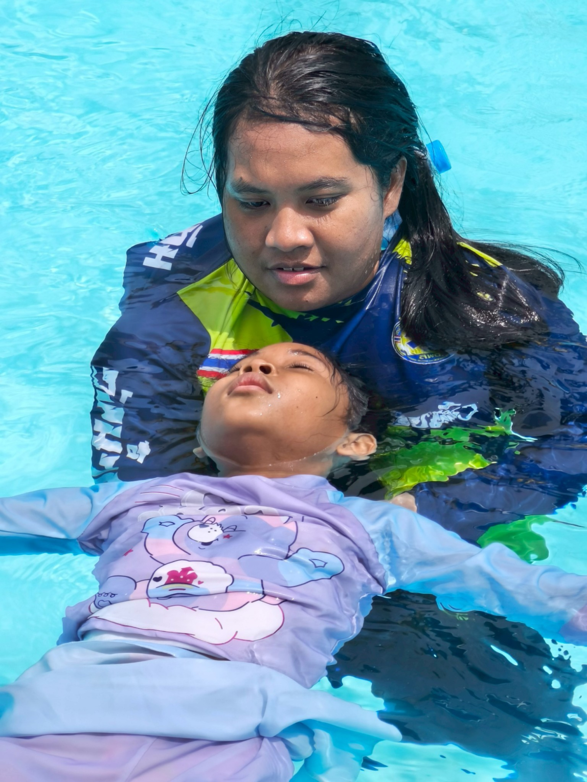 โครงการอบรมเชิงปฏิบัติการเพื่อพัฒนาศักยภาพเด็กนักเรียน ในการป้องกันและช่วยเหลือเด็กจมน้ำ ประจำปีงบประมาณ 2568 