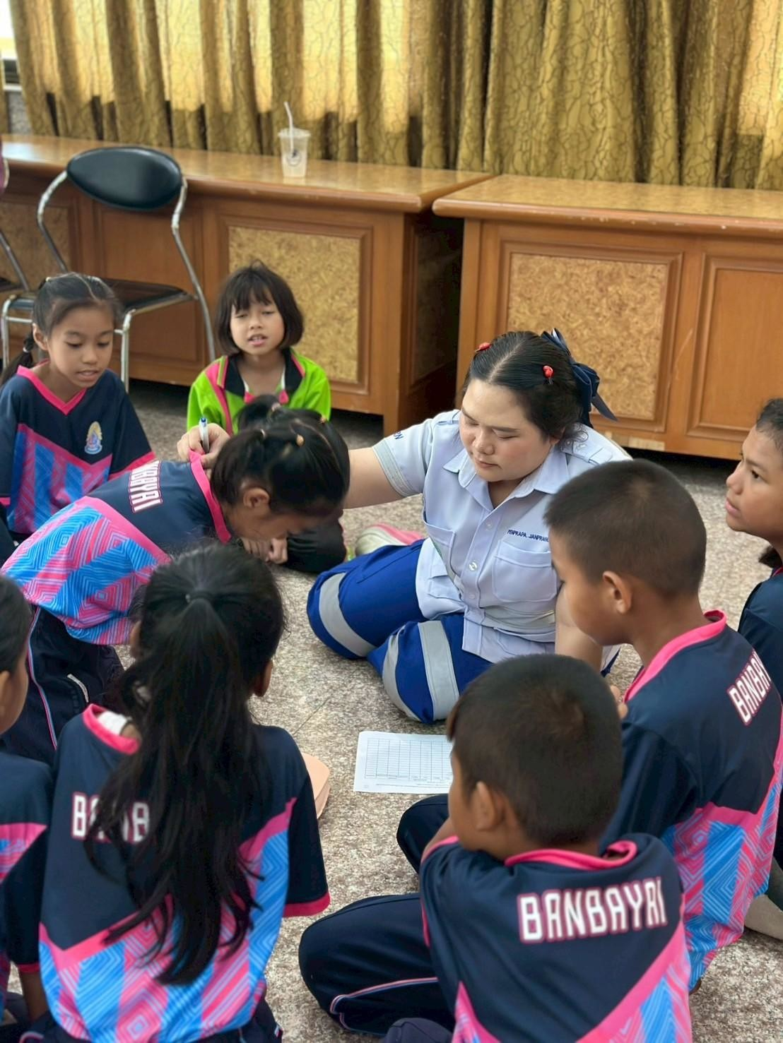 โครงการอบรมเชิงปฏิบัติการเพื่อพัฒนาศักยภาพเด็กนักเรียน ในการป้องกันและช่วยเหลือเด็กจมน้ำ ประจำปีงบประมาณ 2568 