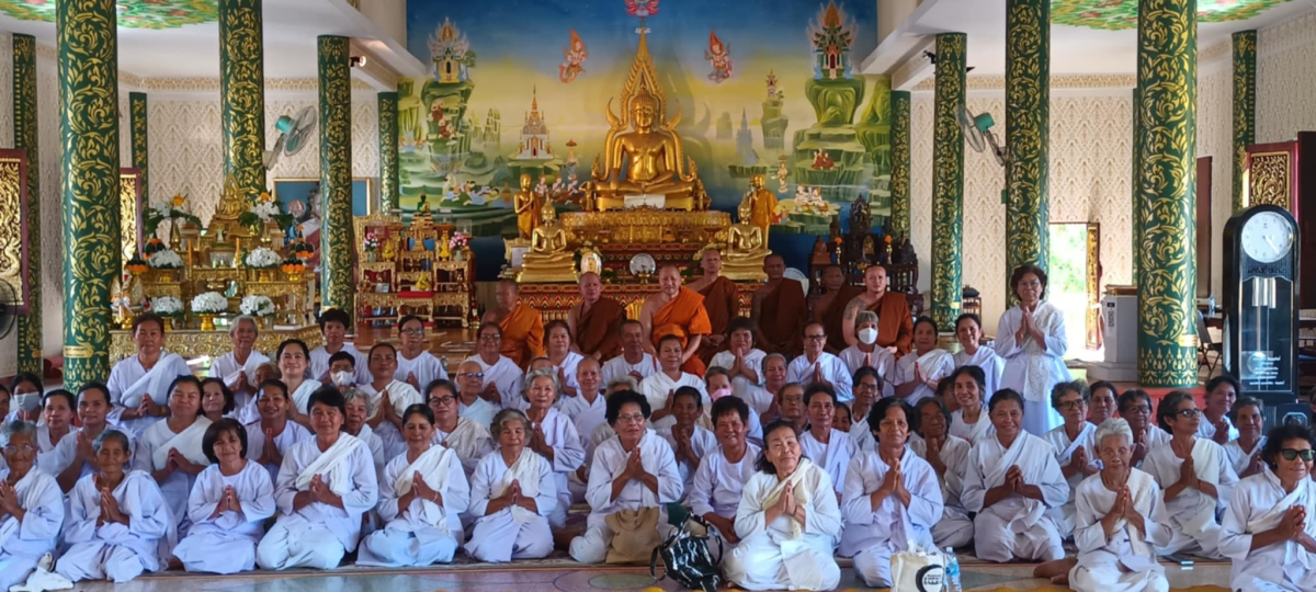 โครงการปฏิบัติธรรมอุโบสถศีลสัญจรตำบลอุดมทรัพย์ ประจำปี 2568 ณ วัดป่าโพธิภาวัน (โนนค่าง)