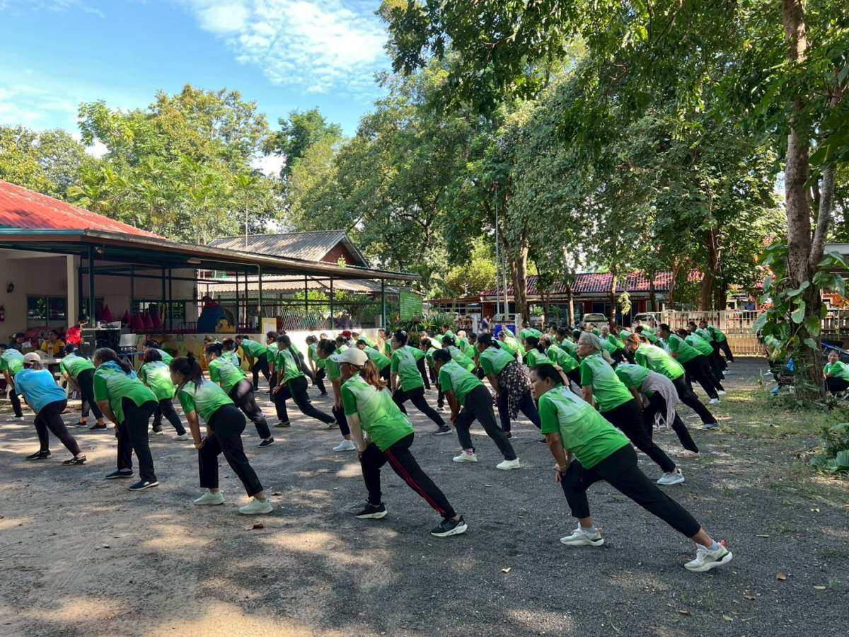 โครงการส่งเสริมการออกกำลังกาย (แอโรบิคเพื่อสุขภาพ) 