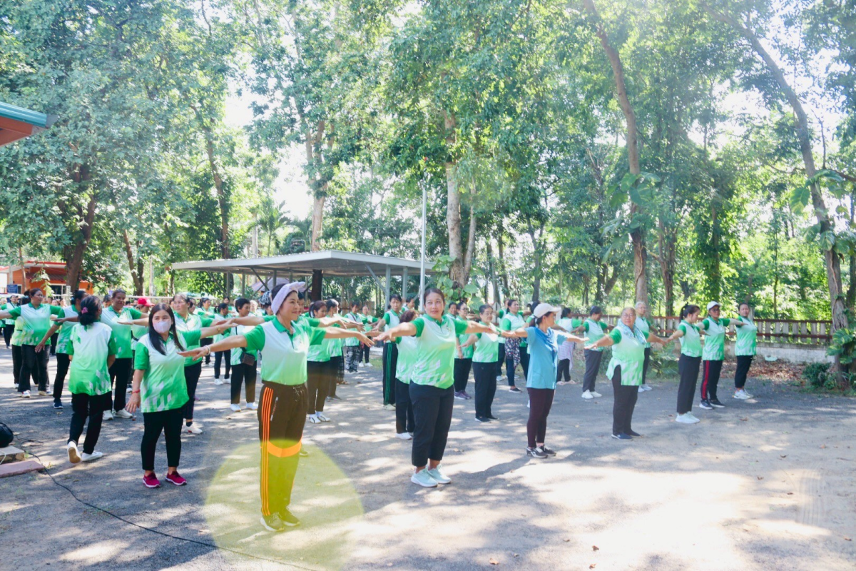 โครงการส่งเสริมการออกกำลังกาย (แอโรบิคเพื่อสุขภาพ) 