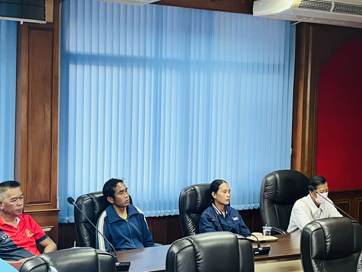 องค์การบริหารส่วนตำบลอุดมทรัพย์ มอบเงินช่วยเหลือผู้ประสบสาธารณภัยธรรมชาติ 