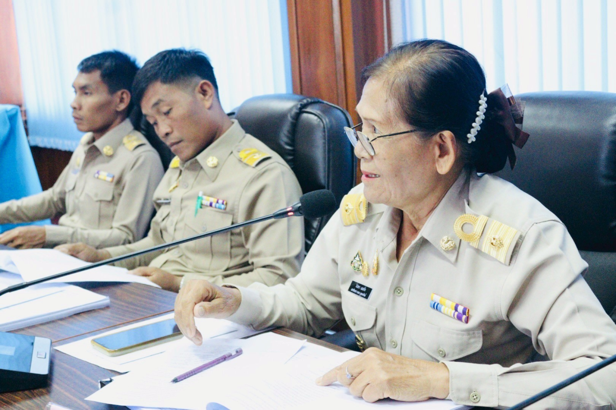 ประชุมสภาองค์การบริหารส่วนตำบลอุดมทรัพย์ สมัยสามัญ สมัยที่ 3 ครั้งที่ 1/2568