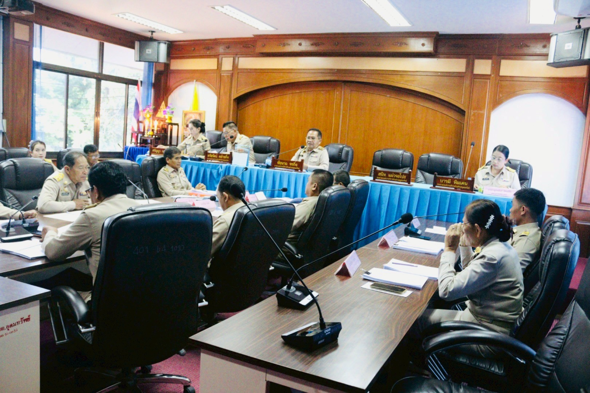 ประชุมสภาองค์การบริหารส่วนตำบลอุดมทรัพย์ สมัยสามัญ สมัยที่ 3 ครั้งที่ 1/2568