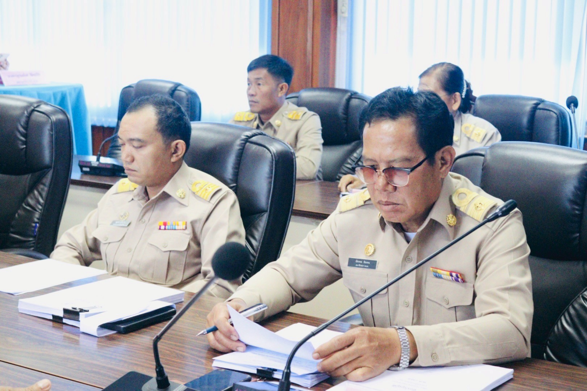 ประชุมสภาองค์การบริหารส่วนตำบลอุดมทรัพย์ สมัยสามัญ สมัยที่ 3 ครั้งที่ 1/2568