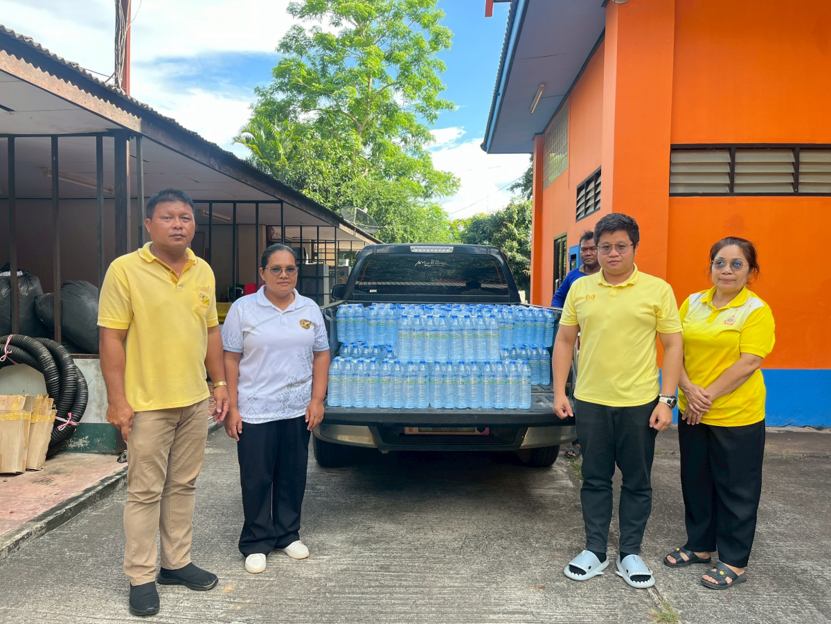 กิจกรรมมอบเครื่องอุปโภคบริโภค เพื่อสนับสนุนนการปฏิบัติงานของเจ้าหน้าที่ และสร้างขวัญกำลังใจให้กับพี่น้องประชาชนที่อาศัยอยู่ในเขตชายแดนไทย-กัมพูชา