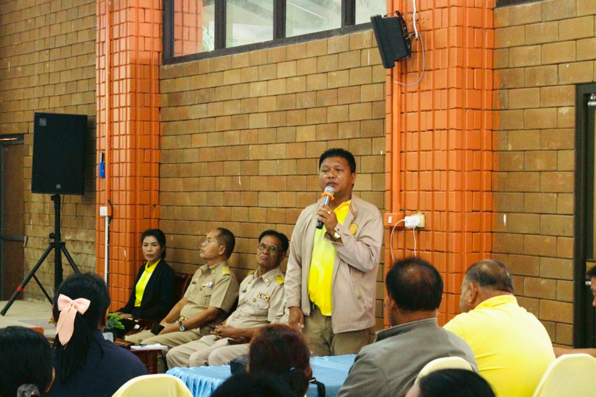 ต้อนรับคณะศึกษาดูงานจากองค์การบริหารส่วนตำบลเมืองแก ต.เมืองแก อ.สตึก จ.บุรีรัมย์