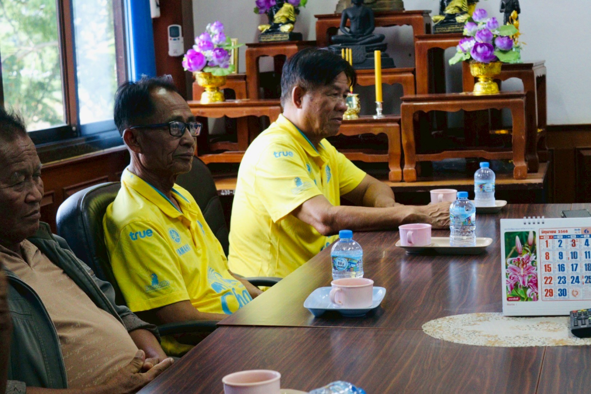 ต้อนรับคณะศึกษาดูงานจากองค์การบริหารส่วนตำบลเมืองแก ต.เมืองแก อ.สตึก จ.บุรีรัมย์